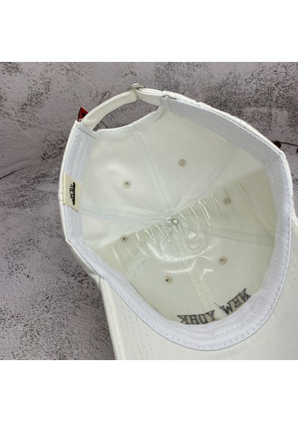 Şapka Kadın New York Mektup Nakış Yaz Gölge Vahşi Rahat Beyzbol Şapkası Erkek (Kahverengi) (Yurt Dışından) fırsatları