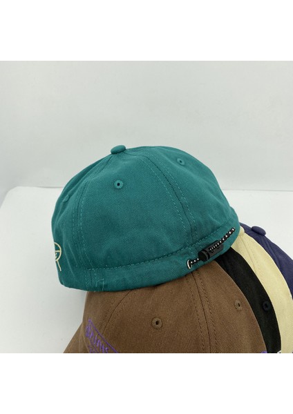 Şapka Kadın K Mektup Nakış Bahar ve Yaz Moda Rahat Yumuşak Üst Beyzbol Şapkası Erkekler (Kahverengi) (Yurt Dışından) fırsatları