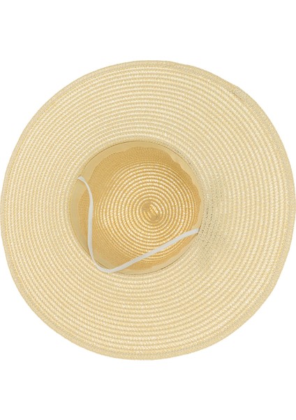 Fiyonklu Büyük Kenarlı Güneşlik Hasır Şapka Fiyonklu Büyük Güneş Şapkası (Yurt Dışından) fırsatları