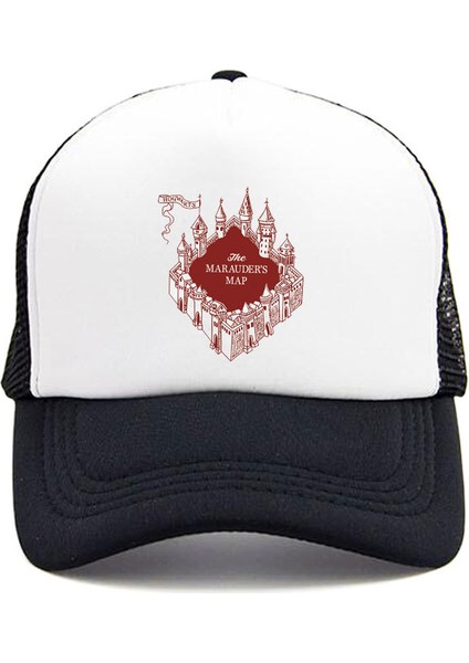 Harry Potter Karikatür Animasyon Güneşlik Net Şapka Güneş Şapkası Beyzbol Şapkası Açık Hava Eğlence Şapkası (Yurt Dışından)