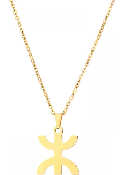 Kolye, Afrika Berberi Kolye Aksesuarları, Çiftler Için Paslanmaz Çelik Kolye, Aile Veya Arkadaşlar Için En Iyi Hediye (Yurt Dışından) modelleri