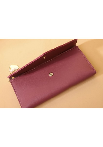 Women's Wallet Ladies Purse, Small Cash Walle, Tassels Pu Leather Multi-Slots Short Money Bag Clutch Holder Case For Girls With Rabbit-Shaped Metal Tassels Pendant Gift Bifold (Yurt Dışından) fırsatları