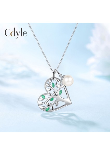 Romantik Sevgililer Günü Hediyesi Taşlı Inci Kolye, Kristal Inci Kolye Kolye Kadın Doğum Taşı Kolye, Hayat Ağacı (Yurt Dışından) fiyatları