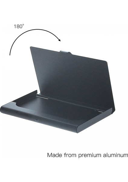 Super Light Aluminum Business Card Holder, Slim Professional 3 Packs Card Case For Traveling And Business – Black (Yurt Dışından) modelleri