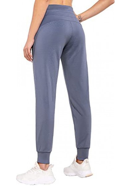 Kadın Polar Astarlı Pantolon Suya Dayanıklı Eşofman Altı Yüksek Bel Termal Joggers Kış Koşu Yürüyüş Cepler, Gri, Orta (Yurt Dışından) fiyatları
