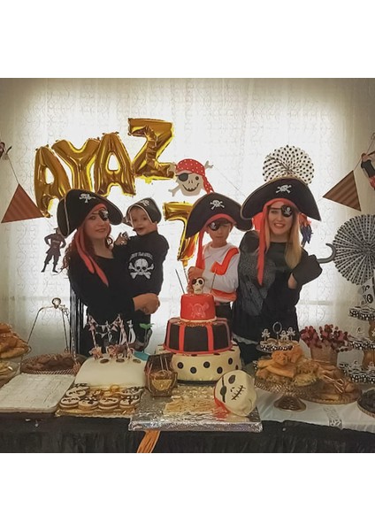 Cadılar Bayramı Partisi Korsan Şapkası Karayip Korsan Şapkası Yetişkin (Yurt Dışından) modelleri
