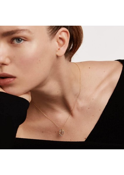 Kadınlar Için Kolye, Kızlar Altın Kaplama Mektup Kolye Kolye C Harfi Takı Hediye Eşi Yıldönümü Doğum Günü (Yurt Dışından) fırsatları