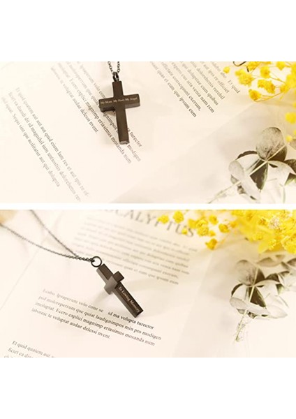 Avekı Küller Için Kalp Kremasyon Kolye, Küller Için Urn Kolyeler Küller Için Kremasyon Takılar, Sevilenin Anılarına Kül Kolye, Haç (Yurt Dışından) modelleri