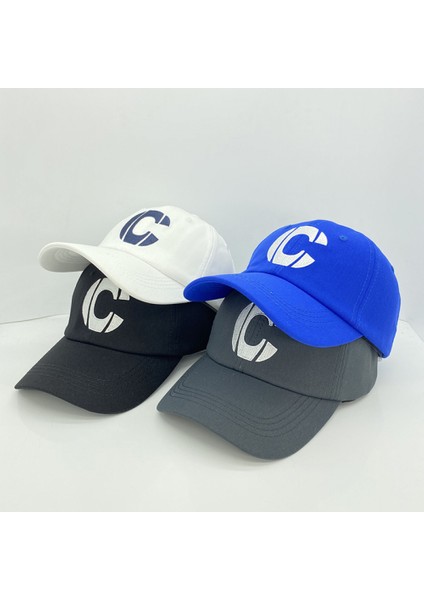 Kap Kadın C Harf Nakış Yumuşak Üst Bahar ve Yaz Basit Beyzbol Şapkası Erkekler (Haki) (Yurt Dışından) fiyatları