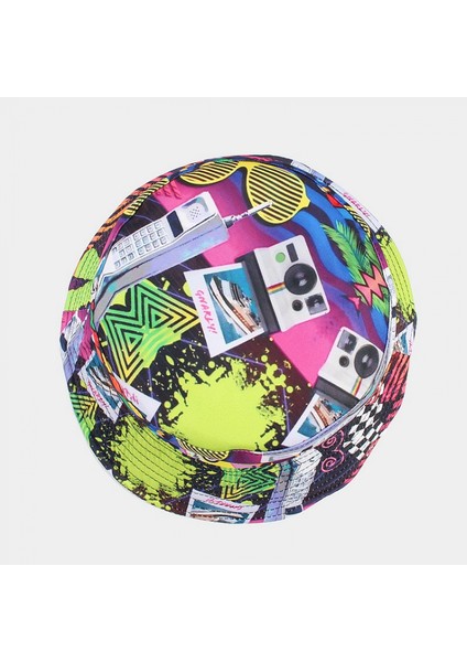 Toplanabilir Çift Taraflı Manyetik Bant Baskılı Balıkçı Kovası Güneş Şapkası, Birçok Desen (Yurt Dışından) fırsatları