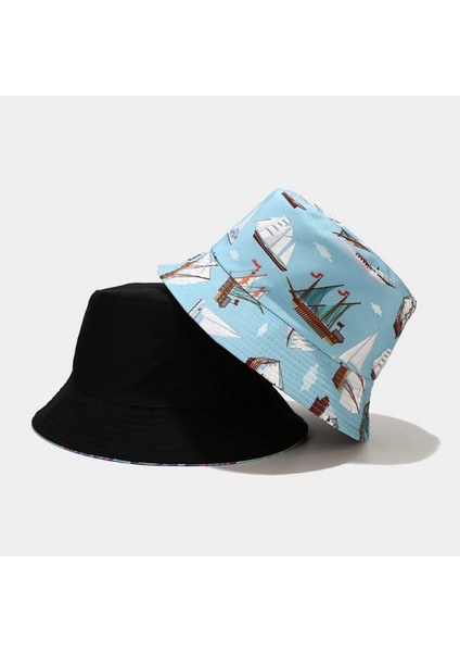 Kadınlar Için Sevimli Kova Şapka Plaj Balıkçı Şapkaları, Çift Taraflı Giyilebilir Unisex (HATG016) (Yurt Dışından) modelleri