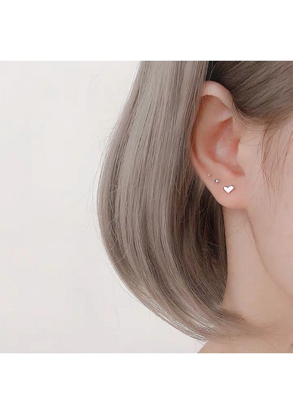 2 Çift 999 Ayar Gümüş Saplama Küpe, Hipoalerjenik Çiviler, 1,5 Mm'den 4 Mm'ye Kadar Küçük Küpeler, Kadınlar ve Erkekler Için Zarif Takı (Kare) (Yurt Dışından) modelleri