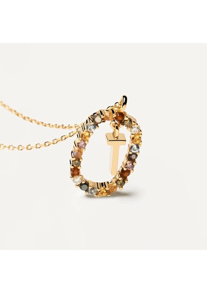 Kadınlar Için Kolye, Kızlar Altın Kaplama Mektup Kolye Kolye T Harfi Takı Hediye Eşi Yıldönümü Doğum Günü (Yurt Dışından) fırsatları