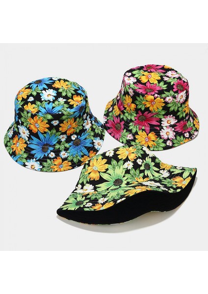 Kadınlar Için Şirin Bucket Hat Plaj Balıkçı Şapkaları, Çift Taraflı Aşınma, Yeşil (Yurt Dışından) fırsatları