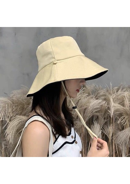 Unisex Kova Şapka Güneş Koruma Kapağı Balıkçılık Açık Güneş Plaj Şapka Çift Taraflı GIYILEBILIR-MZ9905 (Yurt Dışından) fiyatları