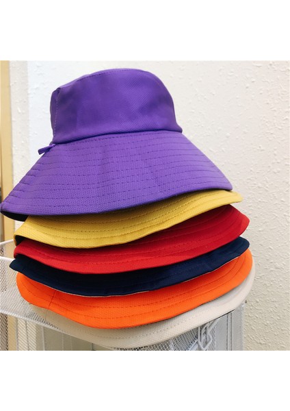 Unisex Kova Şapka Güneş Koruma Kapağı Balıkçılık Açık Güneş Plaj Şapka Çift Taraflı GIYILEBILIR-MZ9905 (Yurt Dışından) fırsatları