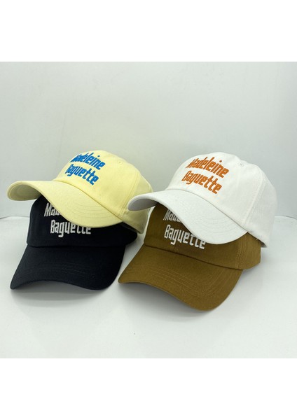 Şapka Kadın Alfabe Nakış Yumuşak Üst Ilkbahar Yaz Sonbahar Gölge Rahat Vahşi Beyzbol Şapkası Erkekler (Yollew) (Yurt Dışından) fiyatları