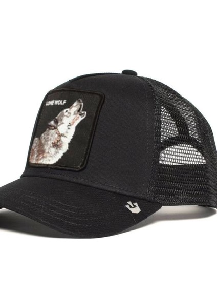 Hayvan Şekli Işlemeli Beyzbol Şapkası Moda Kişilik Hip-Hop Şapkası (Yurt Dışından)