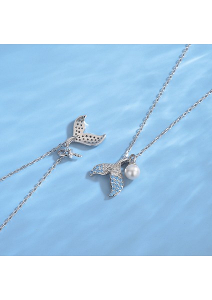 925 Ayar Gümüş Inci/aytaşı Kolye Birthstone Kolye Kadınlar Için Doğum Günü Anneler Günü Takı Hediyeler Anne Onun Kadın Kızlar Için (Yurt Dışından) fırsatları