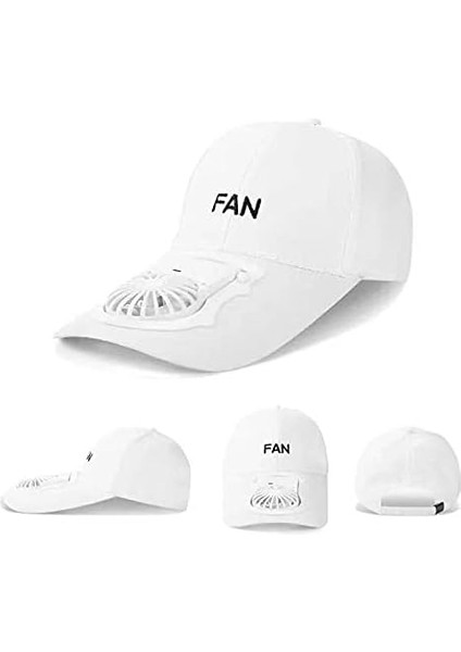 Unisex USB Şarj Fanı Kapağı Günlük Açık Hava Sporları Için Yaz Güneş Şapkası (Pembe1) (Yurt Dışından) modelleri