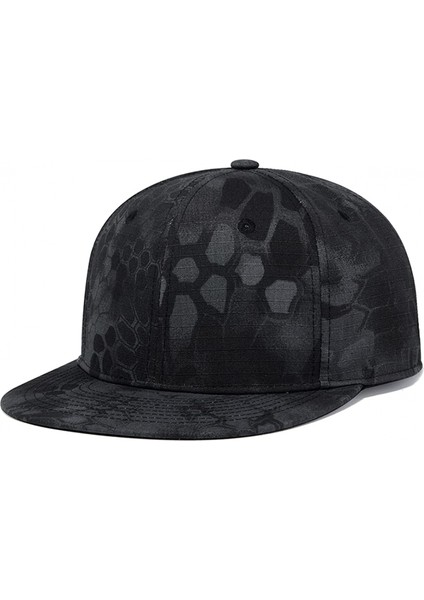 Klasik Snapback Şapka Hip Hop Düz Bill Vizör Kapağı - Unisex Yetişkin Ayarlanabilir Beyzbol Şapkaları (Yurt Dışından)