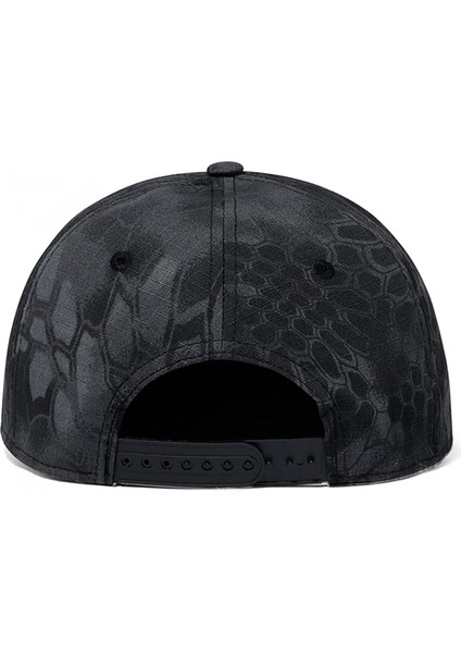 Klasik Snapback Şapka Hip Hop Düz Bill Vizör Kapağı - Unisex Yetişkin Ayarlanabilir Beyzbol Şapkaları (Yurt Dışından)
