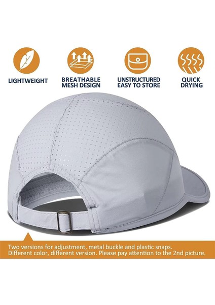 Yumuşak Kenarlı, Hızlı Kuruyan, Yapısız, Üniseks-Yetişkinlere Yönelik Streç Koşu Şapkası (Yurt Dışından) fiyatları