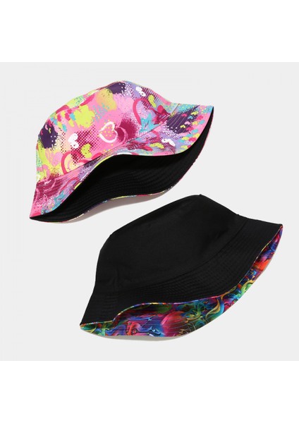 Kadınlar Için Sevimli Kova Şapka Plaj Balıkçı Şapkaları, Çift Taraflı Aşınabilen Unisex (HATB040) (Yurt Dışından) fiyatları