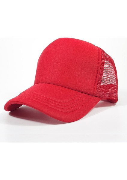 Iki Renkli Kamyon Şoförü Şapkası Ayarlanabilir Snapback Askılı Yazlık Örgü Şapka (Yurt Dışından)