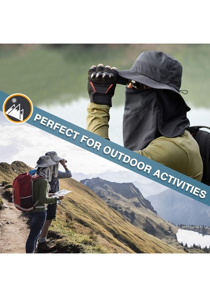 Balıkçı Şapkası Güneş Koruma Şapkası - Erkekler ve Kadınlar Için Premium Upf 50+ Katlanabilir Kapaklı Boonie Şapka （açık Gri） (Yurt Dışından) indirimleri