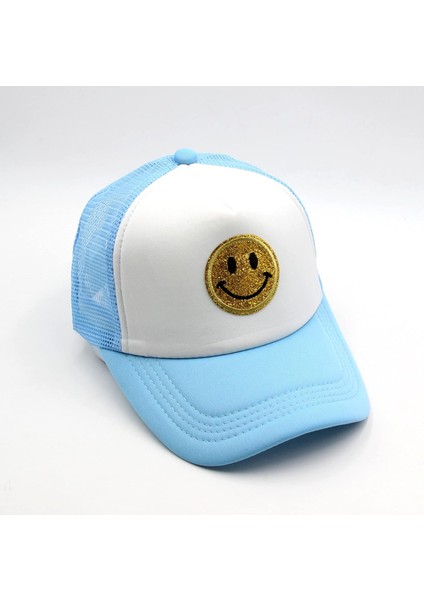 Kamyon Şoförü Şapkaları Bayan Erkek Ayarlanabilir Köpük Örgü Beyzbol Şapkası Kadın Erkek Için (Gök Mavisi) (Yurt Dışından) fiyatları