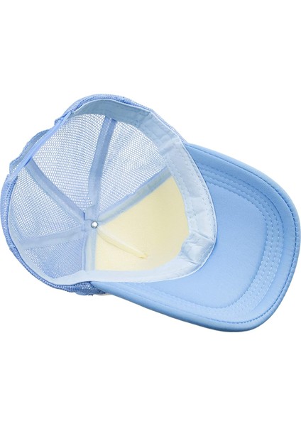 Kamyon Şoförü Şapkaları Bayan Erkek Ayarlanabilir Köpük Örgü Beyzbol Şapkası Kadın Erkek Için (Gök Mavisi) (Yurt Dışından) fırsatları