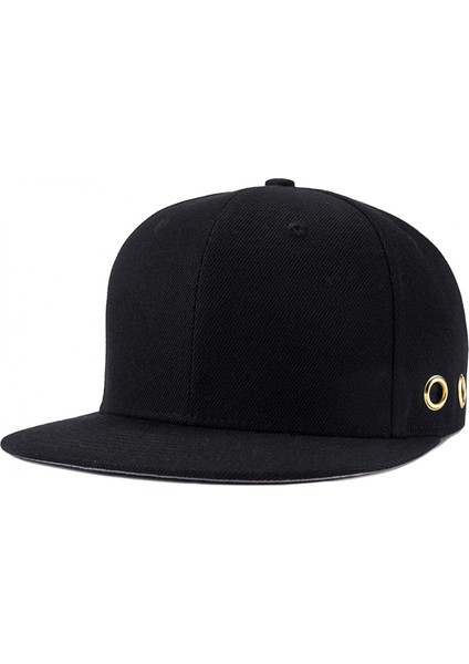 Klasik Snapback Şapka Hip Hop Düz Bill Vizör Kapağı - Unisex Yetişkin Ayarlanabilir Beyzbol Şapkaları (Yurt Dışından)