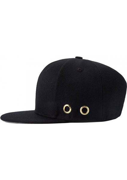 Klasik Snapback Şapka Hip Hop Düz Bill Vizör Kapağı - Unisex Yetişkin Ayarlanabilir Beyzbol Şapkaları (Yurt Dışından)