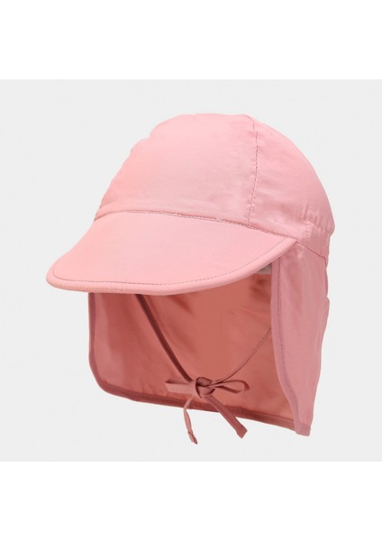 Çocuklar Güneş Şapkası Açık Erkek Kız Oyun Şapkası Boyun Flap Upf 50+ Örgü Büyük Ağız Çabuk Kuruyan 4-8 Yıl Yürüyüş Balıkçılık, Pembe (Yurt Dışından)