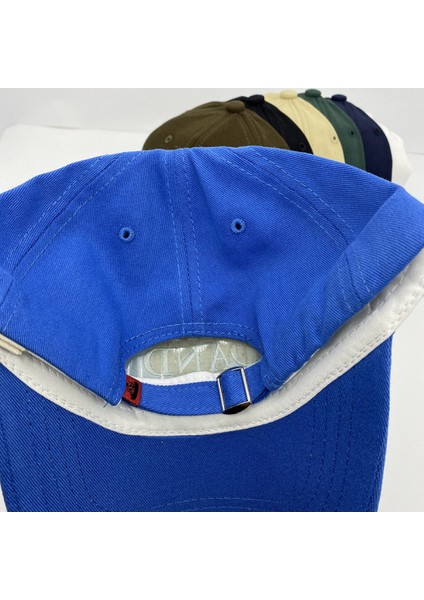 Şapka Kadın Mektup Nakış Moda Rahat Yumuşak Üst Beyzbol Şapkası Erkekler (Mavi) (Yurt Dışından) fırsatları