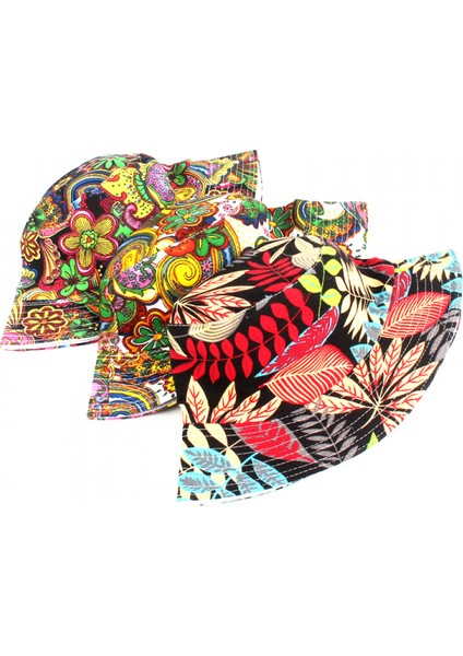 Unisex Baskılı Çift Taraflı Aşınmalı Çift Taraflı Balıkçı Şapka (HATF037) (Yurt Dışından) modelleri