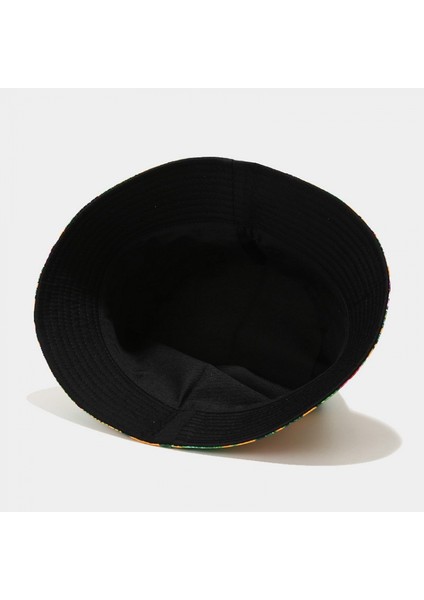 Toplanabilir Çift Taraflı Siyah Baskılı Balıkçı Kovalı Güneş Şapkası, Birçok Desen (Yurt Dışından) fiyatları