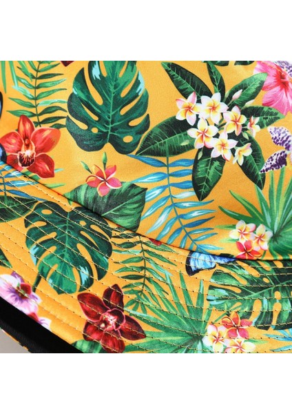 Toplanabilir Çift Taraflı Siyah Baskılı Balıkçı Kovalı Güneş Şapkası, Birçok Desen (Yurt Dışından) modelleri