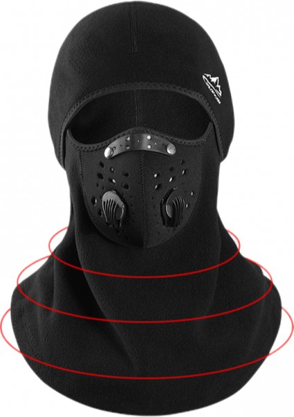 Kayak Kaputu Kış Sporları Açık Hava Sürüş Filtresi Artı Kadife Kalınlaştırıcı Rüzgar Geçirmez ve Puslu Sıcak Kapüşon (Yurt Dışından) fiyatları