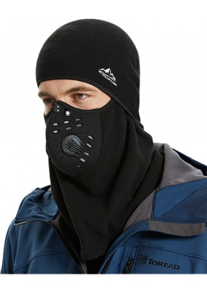 Kayak Kaputu Kış Sporları Açık Hava Sürüş Filtresi Artı Kadife Kalınlaştırıcı Rüzgar Geçirmez ve Puslu Sıcak Kapüşon (Yurt Dışından) fırsatları