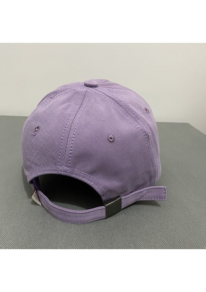 Şapka Kadın Basit Mektup Nakış Retro Yaz Güneşlik Rahat Vahşi Beyzbol Şapkası Erkekler (Kırmızı Beyaz) (Yurt Dışından) fırsatları