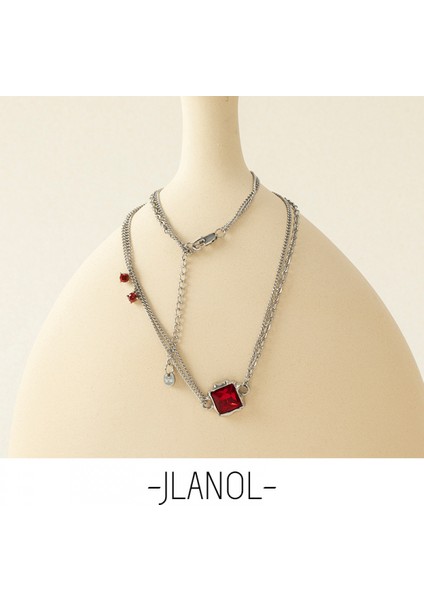 Doğal Taşlı 925 Ayar Gümüş Celtic Knot Tektaş Kolye, 18 Inç Zincir Kolye… (Yurt Dışından) fiyatları