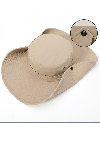 Pamuk Güneş Şapka Uv Koruma Yaz Şapka Plaj Şapka Safari Boonie Şapka Ayarlanabilir Çene Kayışı ile Katlanabilir Balıkçılık ŞAPKA-MZ019 (Yurt Dışından) modelleri