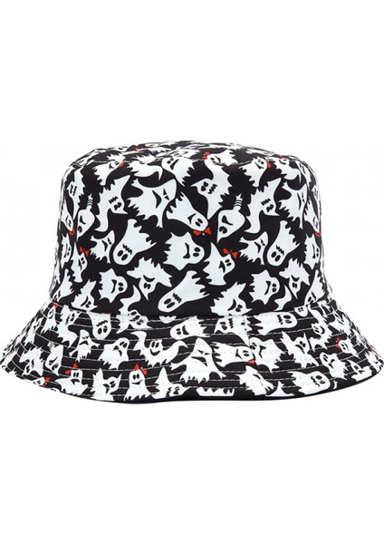 Çift Taraflı Unisex Kova Şapka Katlanabilir Plaj Güneş Şapkası - Birinci Sınıf Kumaş (Yurt Dışından)