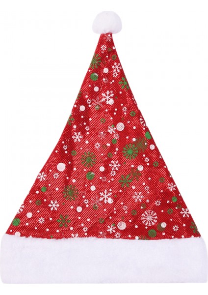 Noel Baba Şapkaları - Noel Partisi Şapkaları - Yeni Yıl ve Noel Partisi Malzemeleri ve Açık ve Kapalı Noel Süslemeleri (Yurt Dışından)
