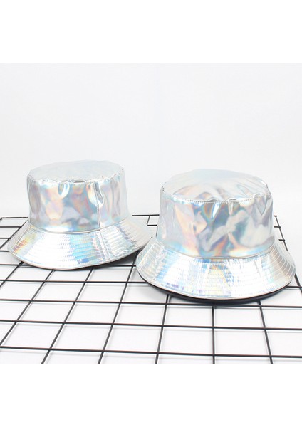 Unisex Moda Hologram Tırmanma Kova Şapka Su Geçirmez Balıkçı Kap Seyahat Sunhat (Yurt Dışından) fırsatları