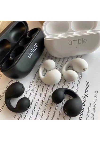 Kemik Iletim Kablosuz Bluetooth Kulaklık Klips Kulaklık (Yurt Dışından)