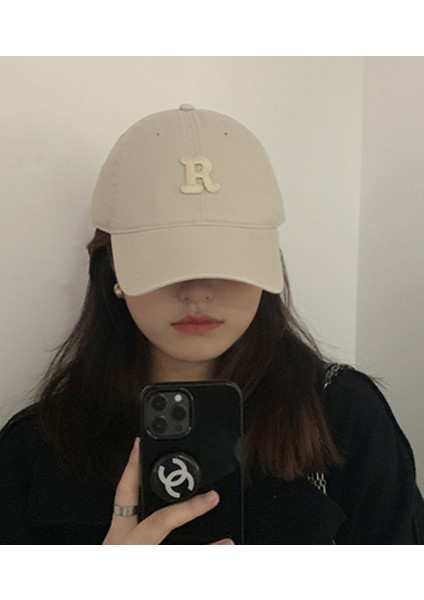 Erkek Klasik Logo Ayarlanabilir Beyzbol Şapkası(Bej) (Yurt Dışından) fırsatları