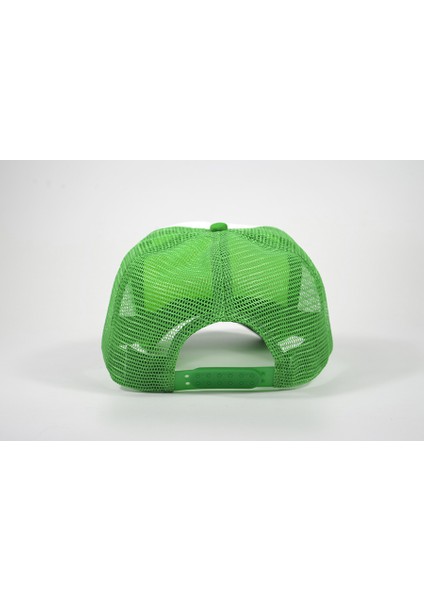 Iki Renkli Kamyon Şoförü Şapkası Ayarlanabilir Snapback Askılı Yazlık Örgü Şapka (Yurt Dışından)